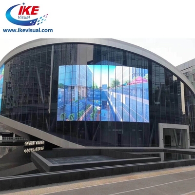 Window Display Fixed LED Screen P5 Transparent Outdoor Energy Saving